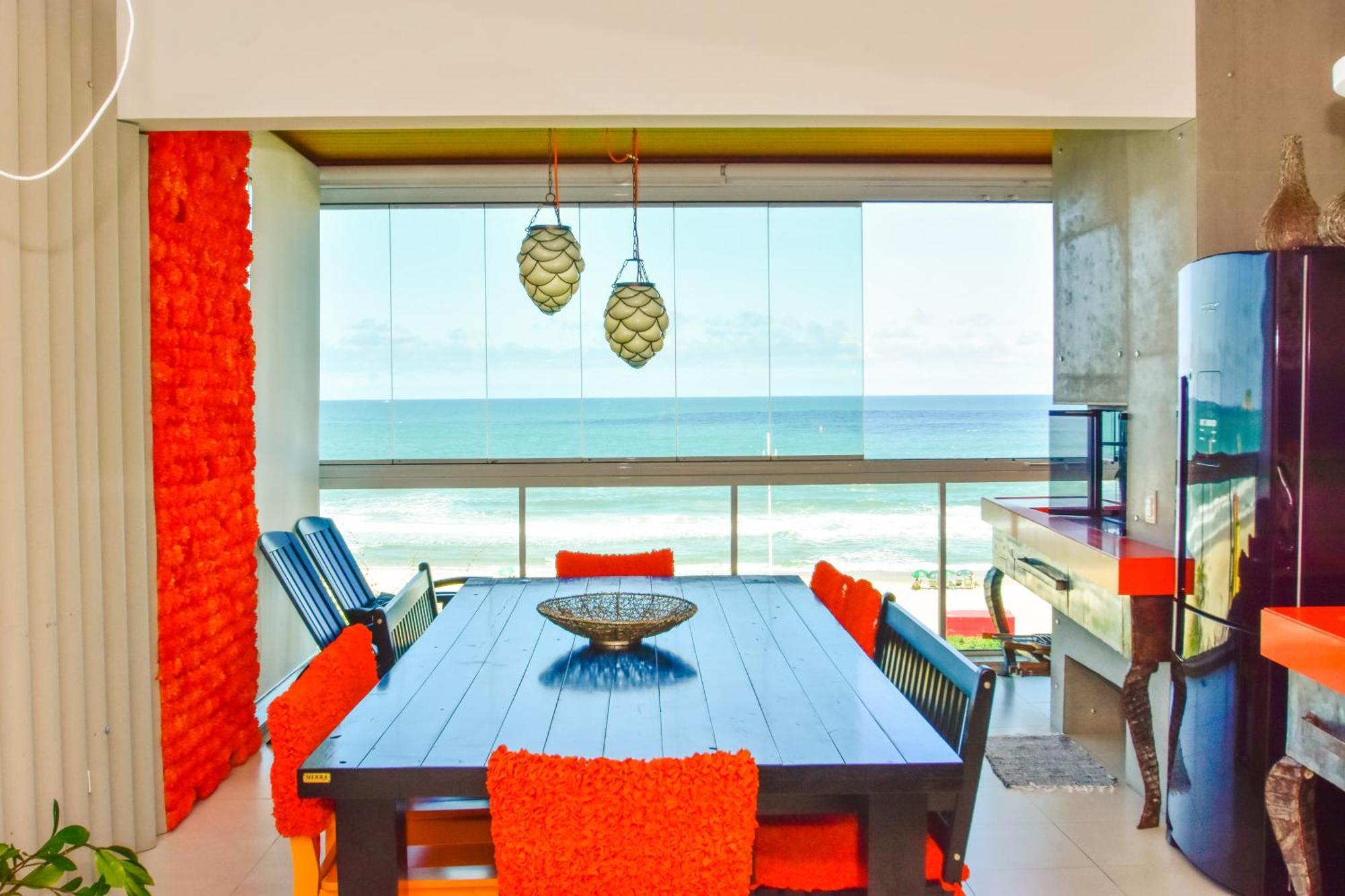 Apartamento Frente Mar Na Praia Do Santinho N880 Florianópolis Екстериор снимка